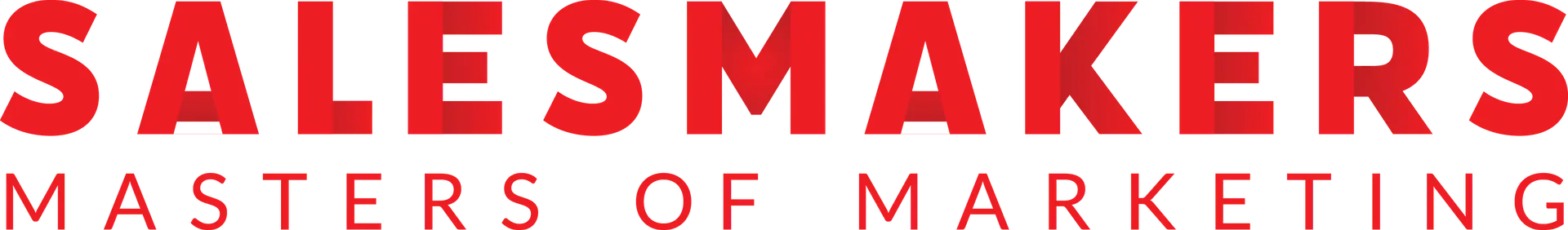 Salesmakers Logo text Red
